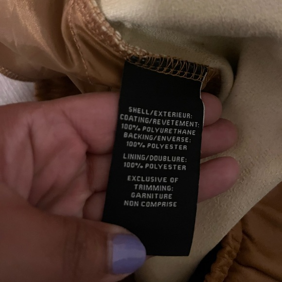 Small pleather joggers - Picture 6 of 6